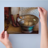 配管工 – バスタブの日 チラシ (手)