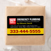 配管工 – 24時間緊急用配管サービス ラベル (インサイチュ)