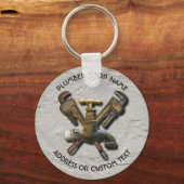 配管排水下水道技術士 キーホルダー (正面)