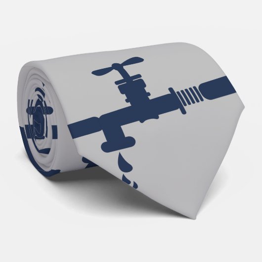 配管業パパギフト ネクタイ (ロール)