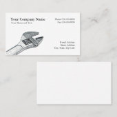 配管業者の名刺 名刺 (正面/裏面)