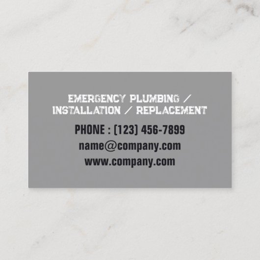 配管水栓管便利便縫製サービス 名刺 (裏面)