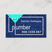 配管漏れ水 名刺 (正面)