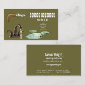 配管用名刺 名刺 (正面/裏面)