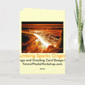 配管用火花オリジナル カード (裏面)