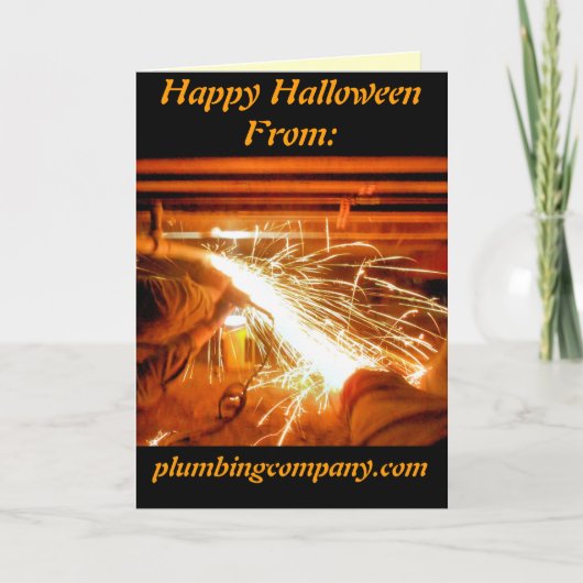 配管用火花オリジナル カード (正面)