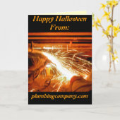 配管用火花オリジナル カード (黄色い花)