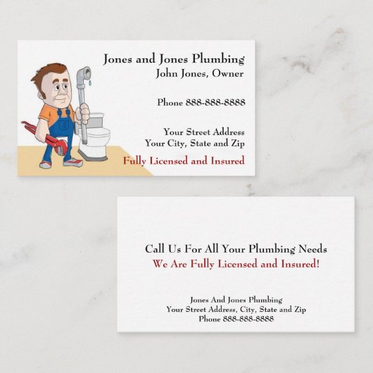 配管用設備名刺 名刺 (正面/裏面)