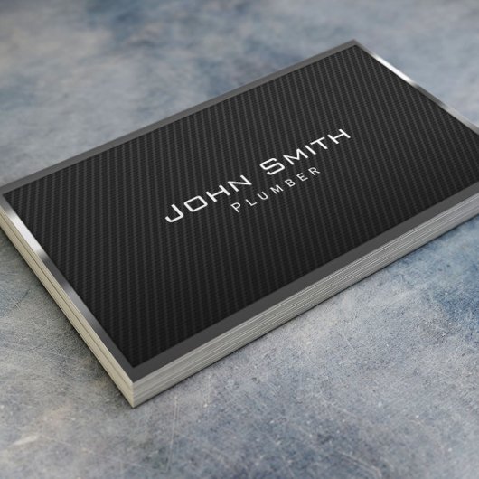 配管用黒色カーボンファイバー配管機 名刺