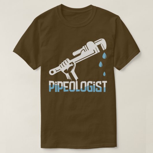 配管管学者 Tシャツ (デザイン正面)