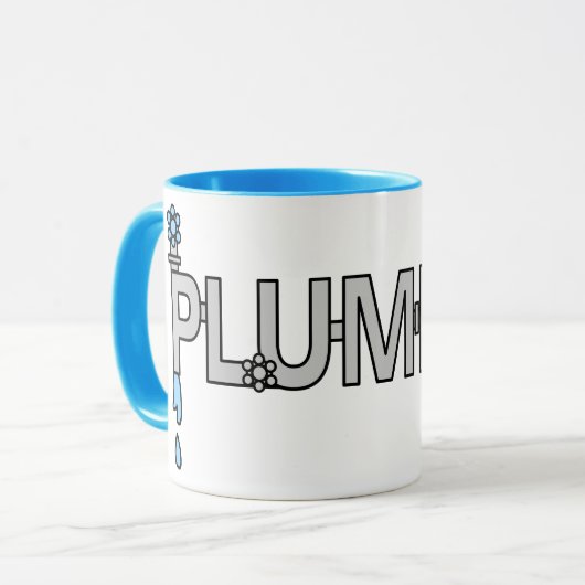 配管管 マグカップ (正面左)