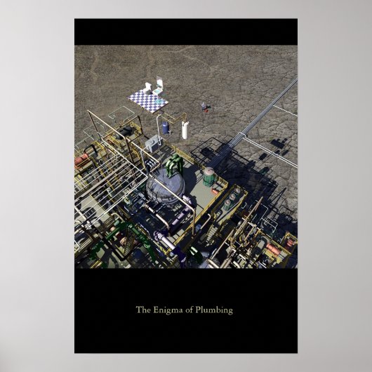 配管系統の謎 ポスター (正面)