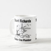 配管設備のカスタマイズされたマグカップ コーヒーマグカップ (正面左)