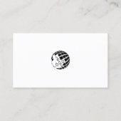 配管設備のホーム修理 名刺 (裏面)