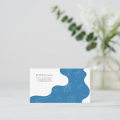 配管設備の修理およびサービス用の名刺 名刺 (スタンド正面)