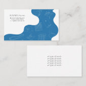 配管設備の修理およびサービス用の名刺 名刺 (正面/裏面)