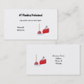 配管設備サービス 名刺 (正面/裏面)