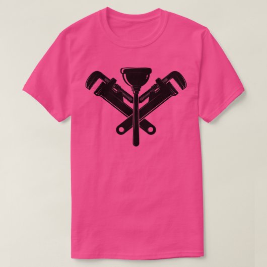 配管設備 Tシャツ (デザイン正面)