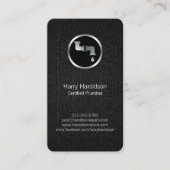 配管配管漏れ管 名刺 (正面)