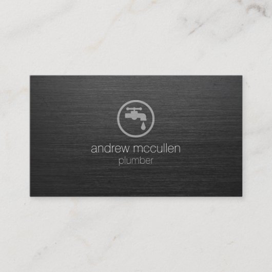 配管配管漏れ蛇口ホーム修理 名刺 (正面)