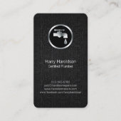 配管配管漏れ蛇口ホーム修理 名刺 (正面)