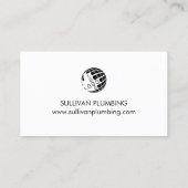 配管配管漏れ蛇口ホーム修理 名刺 (裏面)