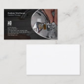 配管配管漏れ蛇口ホーム修理 名刺 (正面/裏面)