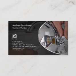 配管配管漏れ蛇口ホーム修理 名刺