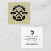 配管配管用住宅修理名刺 スクエア名刺 (正面/裏面)