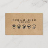 配管配管用住宅修理名刺 名刺 (正面)