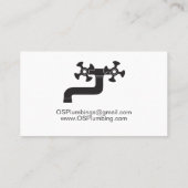 配管配管用水タップ 名刺 (裏面)