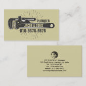 配管配管用配管レンチ 名刺 (正面/裏面)