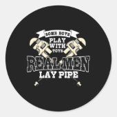 配管配管配管配管管実在敷設パイプ ラウンドシール (正面)