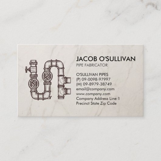 配管配管配管配管配管画層 名刺 (正面)