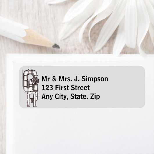 配管配管配管配管配管管カスタム管 ラベル (インサイチュ)