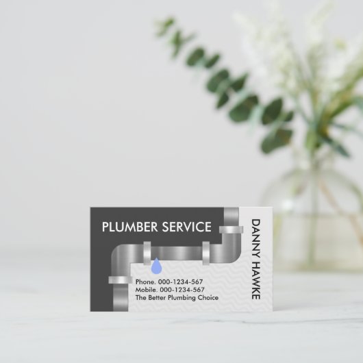 配管配管配管配管配管設備の漏えい 名刺 (スタンド正面)