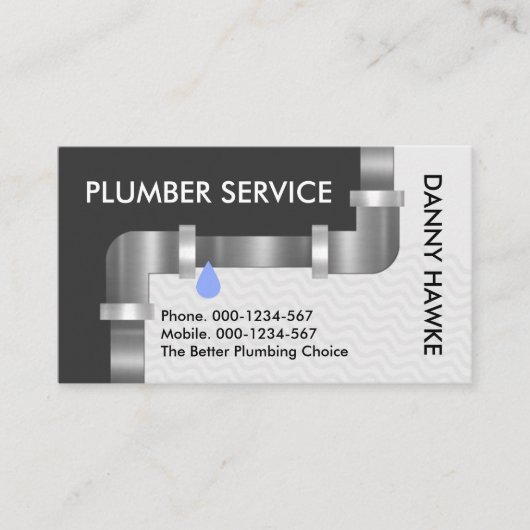 配管配管配管配管配管設備の漏えい 名刺 (正面)