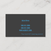 配管配管配管配管配管配管水栓水利メンテナンス 名刺 (裏面)