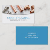 配管配管配管配管配管配管水栓水利メンテナンス 名刺 (正面/裏面)