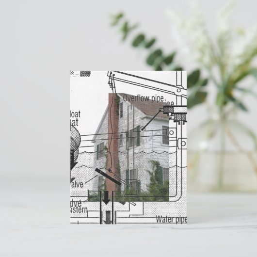 配管 ポストカード (スタンド正面)