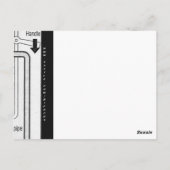 配管 ポストカード (裏面)