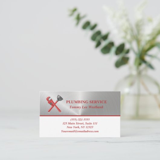 配管 名刺 (スタンド正面)