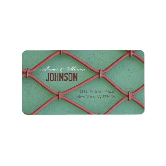 配線の曲がり ラベル (正面)