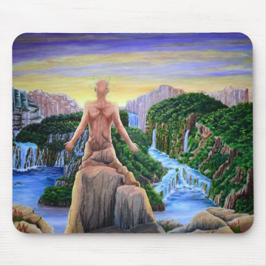 配線をし直される良心 マウスパッド (正面)