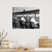 配線交差： 1914 ポスター (キッチン)