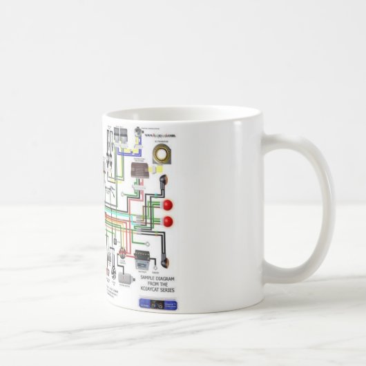 配線図 コーヒーマグカップ (右)