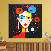 配線対象疑問に思 キャンバスプリント (インサイチュ (リビング))