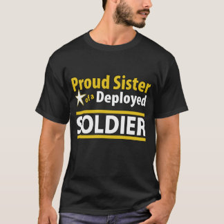 配置された兵士の誇り高い姉妹 Tシャツ