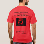 配置される皆を覚えて下さい Tシャツ (裏面)