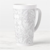 配置を表示する白い背よくはしゃぐ景 カフェラテマグ (右アングル)